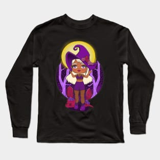 Halloween Witch Long Sleeve T-Shirt